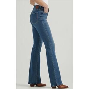 Wrangler Bespoke Bootcut Jeans High Rise Stretch Women's 26x32 New